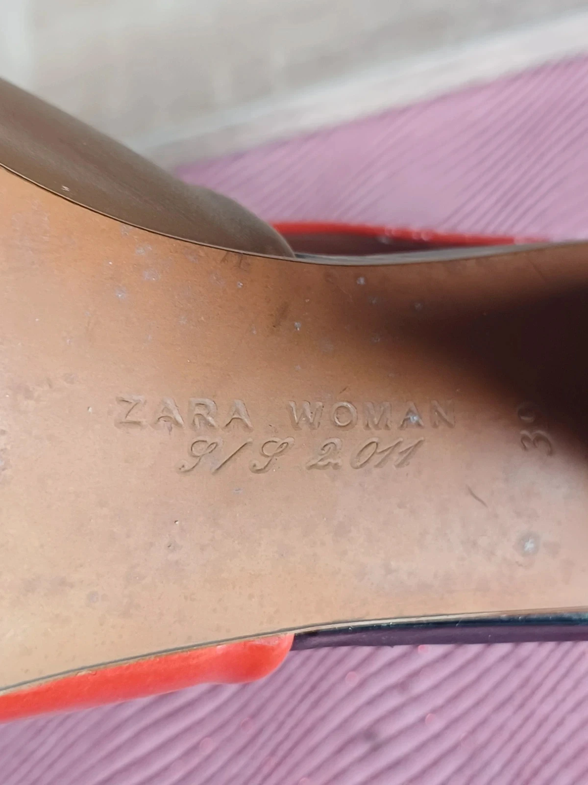 Pre-owned Zara pump size 39 – photo 4